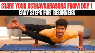 Start your Astavakrasana  || learn with magic tricks \u0026 chair techniques