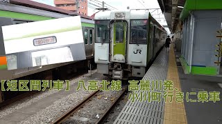 【短区間列車】八高北線 高麗川発、小川町行きに乗ってるみた