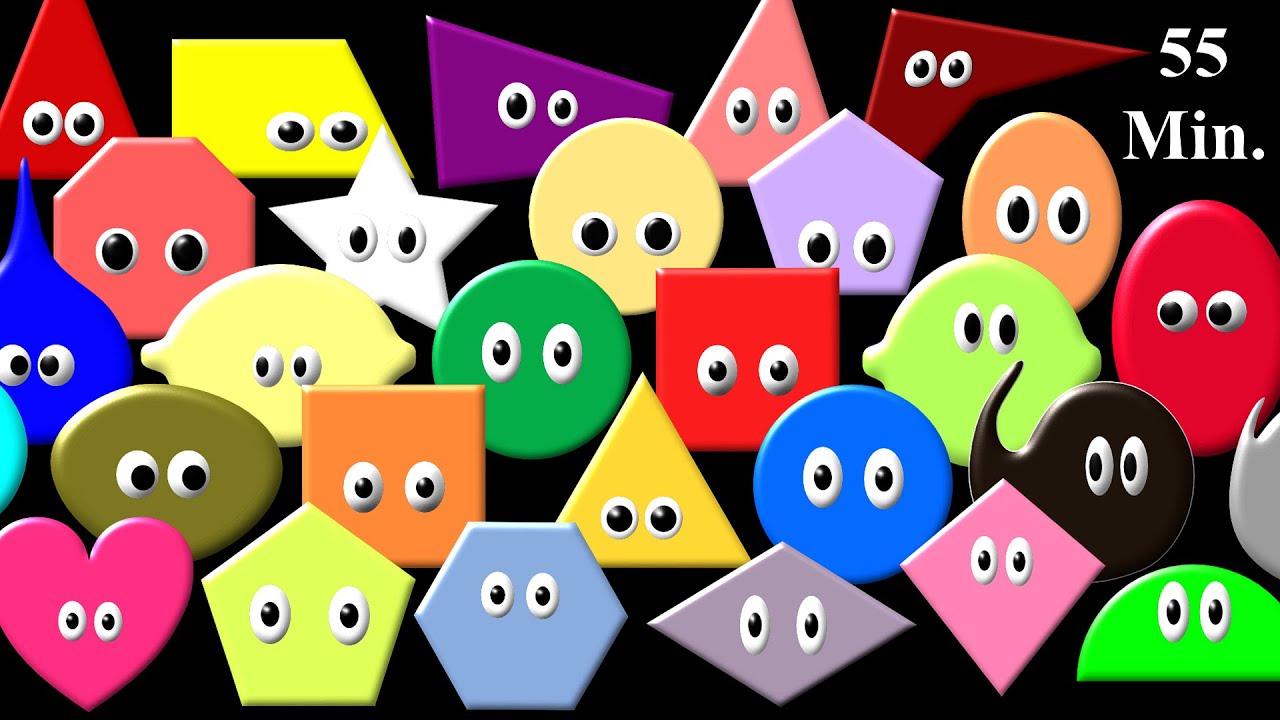 Shapes Colors Collection Shape Song More The Kids Picture Show