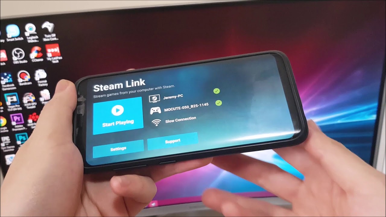 Tutorial Set Up Steam Link Beta For Android Devices Youtube