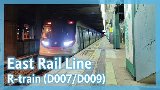 【賽事完結】東鐵綫 R-train (D007/D009) 馬場至大圍