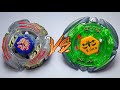 Ryuga vs Yu! | Lightning L-Drago 100HF vs Flame Libra T125ES | Beyblade Metal Fight Battle