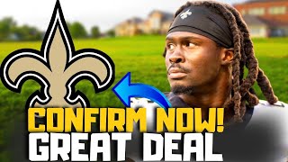 🚨BREAKING NEWS AT SAINTS! JUST CLOSED, A GREAT IDEA! New Orleans Saints news