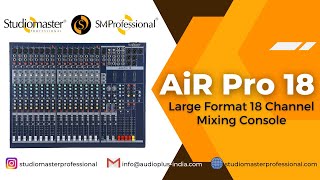 AiR PRO 18 Mixer by Studiomaster Professional