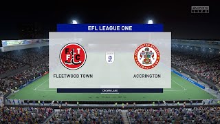 FIFA 22 | Fleetwood Town vs Accrington - EFL League One | Gameplay