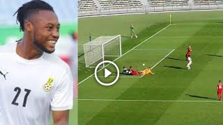 Antoine Semenyo scores his first in Ghana colors and a second goal for the Black Stars