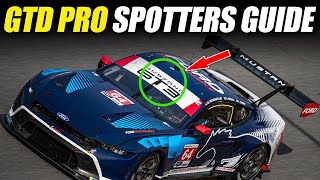 The ULTIMATE 2025 Rolex 24 Hours at Daytona GTD Pro Spotters Guide