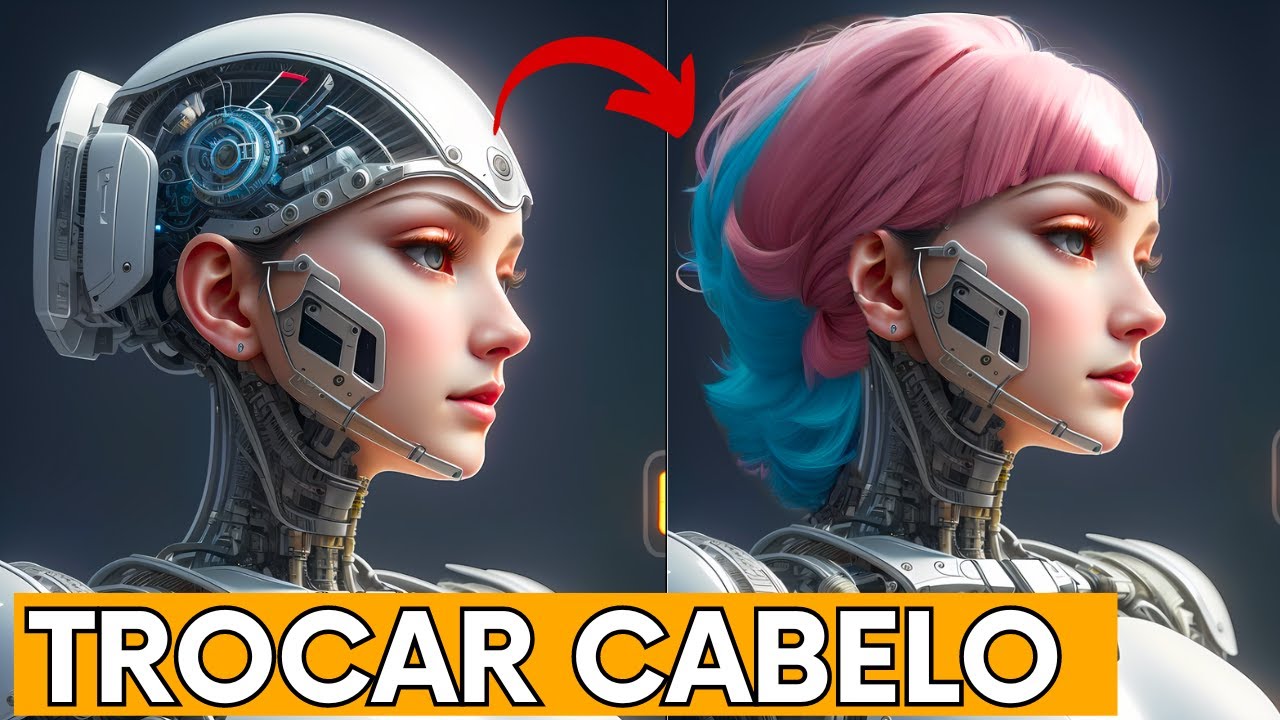 SEAART COMO USAR INPAINTING PARA TROCAR CABELO DA IMAGEM GERADA POR ...