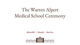 Alpert Medical School Commencement 2021