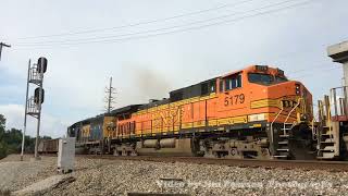 July 14, 2014 - On the Henderson Subdivision, CSX K255 heads south at Slaughters, Ky.