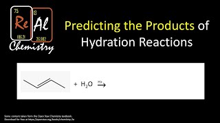 Adding H2O to an alkene - Real Chemistry