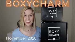 Boxycharm Base & Premium PR Unboxing & Try-On | November 2020