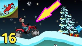 Hill Climb Racing - Gameplay Walkthrough Part 16 - Snow Level (IOS , Android)