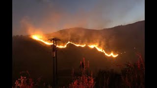 Emergencia por incendios forestales en varios municipios del Cauca