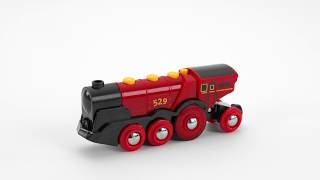 BRIO World - 33592 Mighty Red Action Locomotive