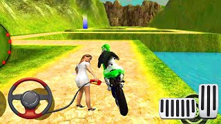 Uphill Offroad Motorbike Rider - Bike Games - Android Gameplay