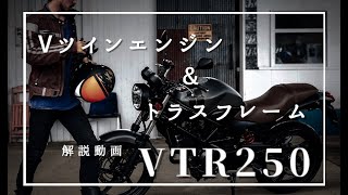 ［名機］唸るVツインの鼓動 VTR250［バイク解説］私的解説アニキTV