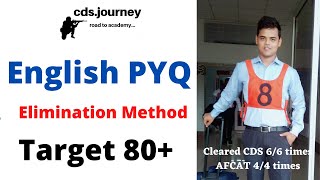 CDS English PYQ Practice Class 1