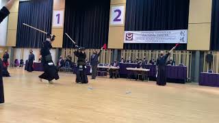 Taiga Ando (UOW) vs Aileen Lin (REN B) Teams Taisho - JCCC Senior Kendo Tournament 2022