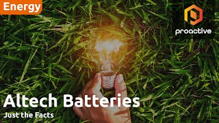 Just the Facts: Altech’s CERENERGY® Battery receives highest 'Dark Green' Certification