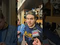 St.Louis Blues Robert Thomas after scoring game winning goal in OT vs #calgaryflames 4-3 #nhl