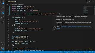 12 Connecting to MongoDB from Node || Full Stack React Development