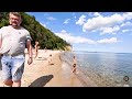 spacer po plaży orłowo w gdyni🏖 lato 2024☀️ klif orłowski gdynia bałtyk wakacje2024 orlowski