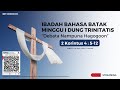 IBADAH Minggu Keluarga (Siang), 11.00 WIB, 02 Juni 2024, HKBP Tangerang Kota