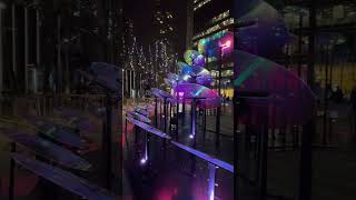 🌟 Winter Lights 2025 at Canary Wharf, London | Must-See Light Festival! ❄️✨ #WinterLights2025