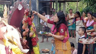 Bima durga basani puja pwrbw sri sri Sohaisuli durga Mondir dotma kokrajhar.