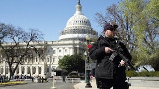 US: Gunman arrested after shooting police at the Capitol building