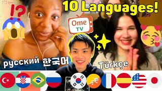 Heart-warming Reactions When I Speak Their Languages! - Omegle