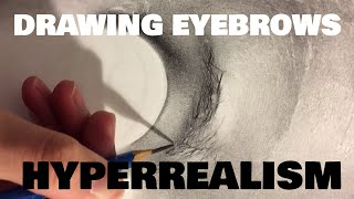 Drawing a Hyper Realistic Portrait: Eyebrows