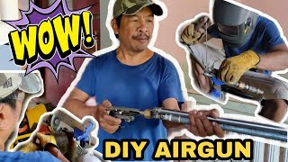 Vlog #7 DIY AIRGUN || step by step process || pano gumawa ng airgun || PART 1