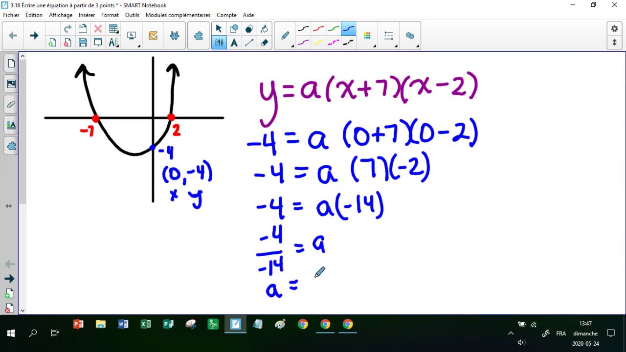 Ntroduire 50+ Imagen Formule De La Parabole - Fr.thptnganamst.edu.vn