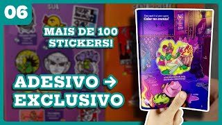 COMPLETEI o ÁLBUM de STICKERS do FESTIVAL DE COLANTES part. 02 - TROCAR FIGURINHA #06