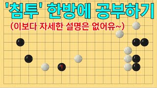 (바둑강좌) 침투 한방에 몰아보기 (1~3편)