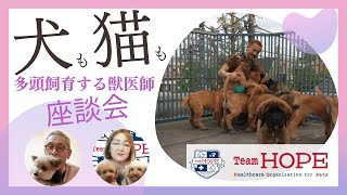 犬も猫も多頭飼いする獣医師座談会！食事散歩はどうしてる？喧嘩はしない？全員を健康管理するコツを獣医師が解説