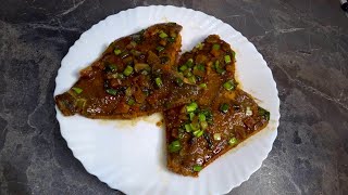 Жареная камбала по-Корейски, вкуснейшее блюдо из белой рыбы