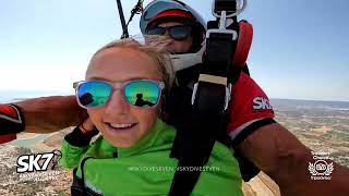 Tandem Skydive Salto de Paraquedas Algarve Ellen