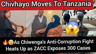 🔥😲Wicknell Chivhayo Runs To Tanzania Amid The Release Of 300 ZACC Corruption Files