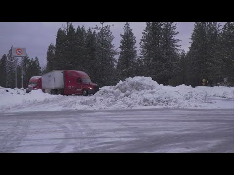 California Winter Storm Watch: Chain Controls On I-80, Highway 50 As ...