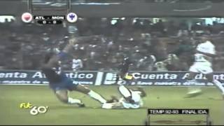 Atlante 1 Monterrey 0 Final ida Temp 92-93 26Mayo1993 Estadio Azteca