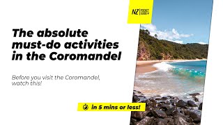 🗺️ The absolute must-do activities in the Coromandel NZ - NZPocketGuide.com