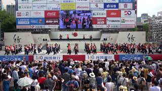 学生よさこいチーム～粋恋～　2018高知よさこい祭り8/11(土)　中央公園競演場