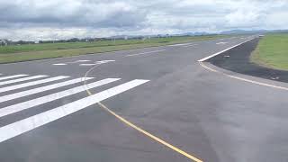 Takeoff from Liberia, Guanacaste, Costa Rica’s Daniel Oduber Quirós International Airport runway 25