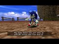 My first attempt at Sonic Adventure Meme Maker