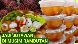 Recipe for candied rambutan | selling ideas for fasting month