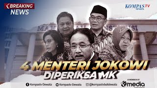 BREAKING NEWS - 4 Menteri Jokowi Hadiri Sidang Sengketa Pilpres 2024