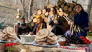 From collecting firewood to baking bread with well spoken grandmother